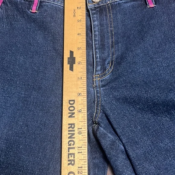 Sigrid Olsen Modernist 00 Women's Stretch Jeans Wide Leg Size 6 - Picture 7 of 8